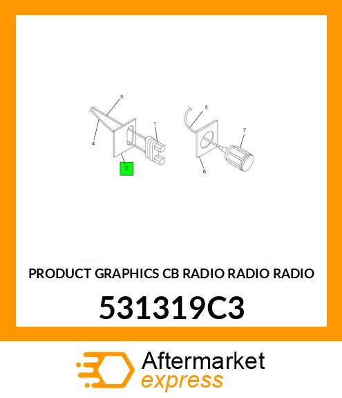 PRODUCT GRAPHICS CB RADIO RADIO RADIO 531319C3