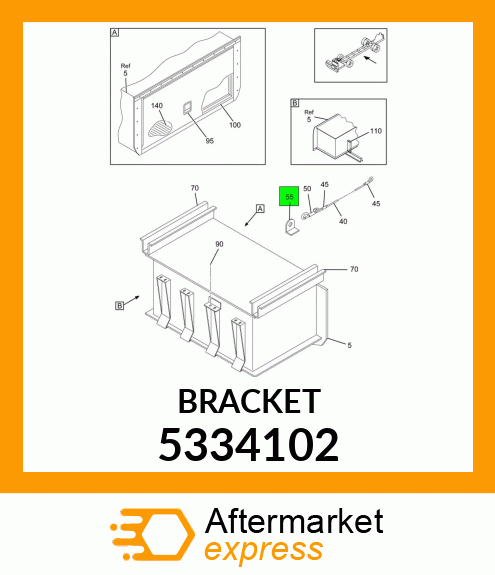 BRACKET 5334102