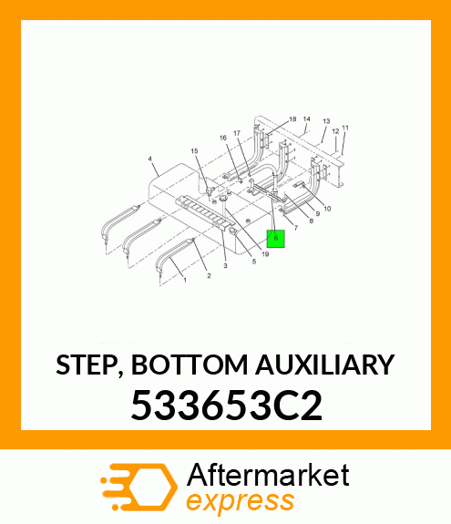 STEP, BOTTOM AUXILIARY 533653C2