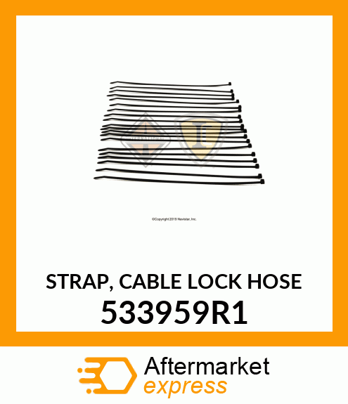 STRAP, CABLE LOCK HOSE 533959R1