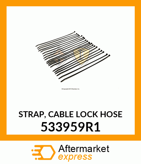 STRAP, CABLE LOCK HOSE 533959R1