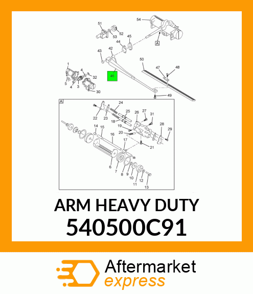 ARM HEAVY DUTY 540500C91