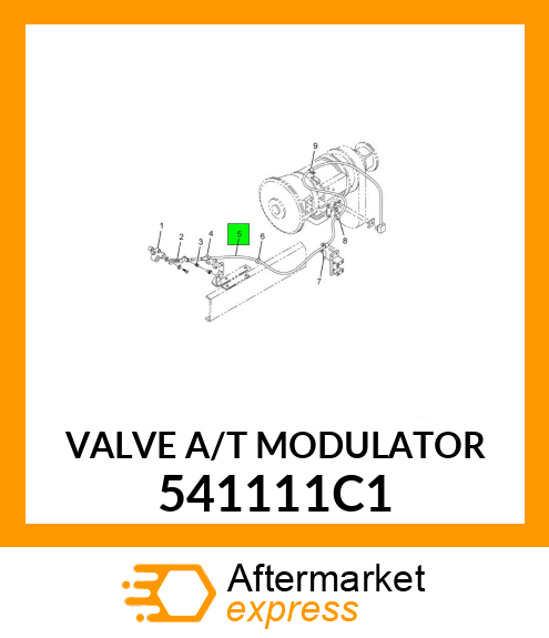 VALVE A/T MODULATOR 541111C1