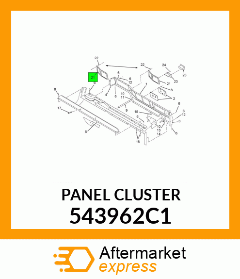 PANEL CLUSTER 543962C1