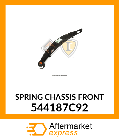 SPRING CHASSIS FRONT 544187C92