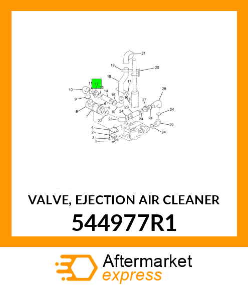 VALVE, EJECTION AIR CLEANER 544977R1