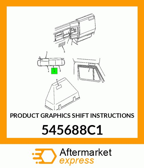 PRODUCT GRAPHICS SHIFT INSTRUCTIONS 545688C1