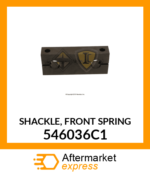 SHACKLE, FRONT SPRING 546036C1