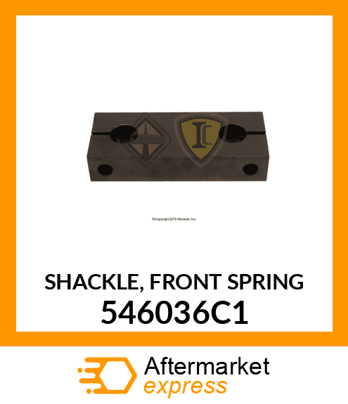 SHACKLE, FRONT SPRING 546036C1