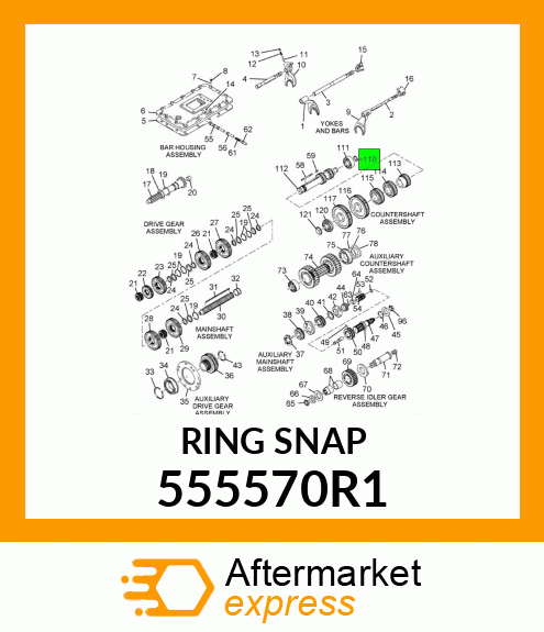 RING SNAP 555570R1