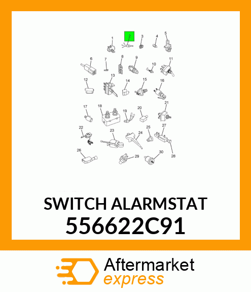 SWITCH ALARMSTAT 556622C91