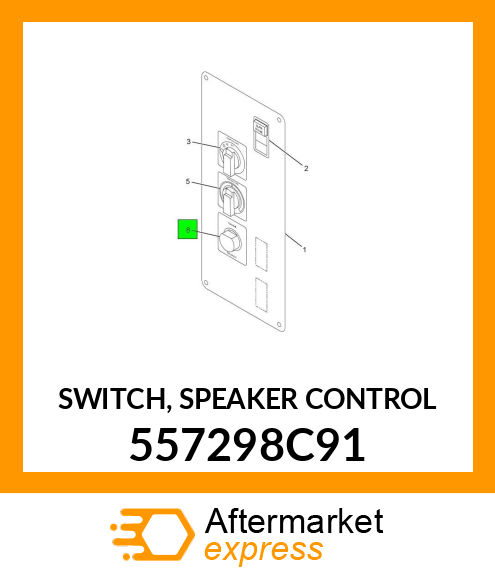 SWITCH, SPEAKER CONTROL 557298C91
