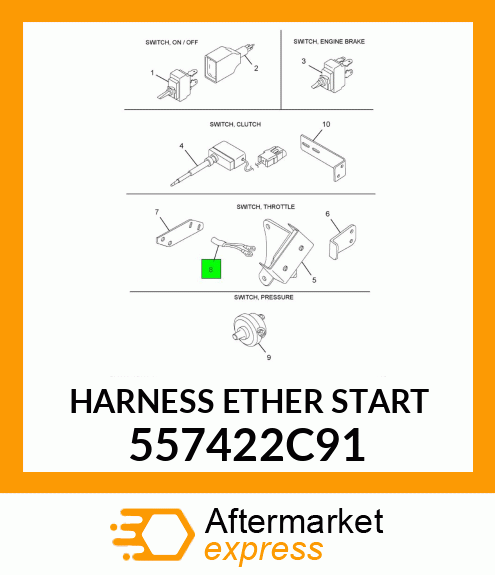 HARNESS ETHER START 557422C91