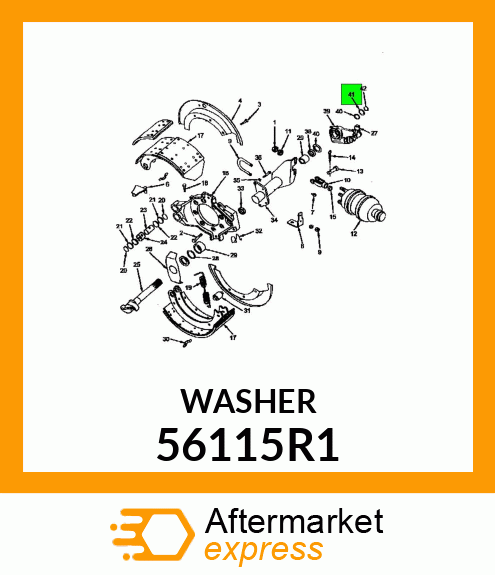 WASHER 56115R1