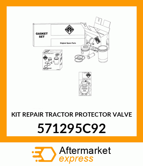 KIT REPAIR TRACTOR PROTECTOR VALVE 571295C92