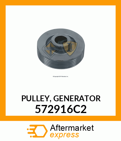 PULLEY, GENERATOR 572916C2