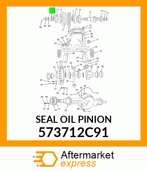 SEAL OIL PINION 573712C91