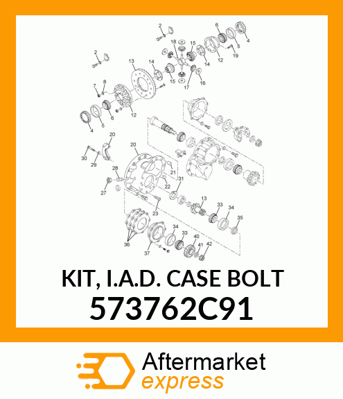 KIT, I.A.D. CASE BOLT 573762C91