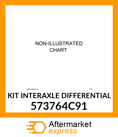 KIT INTERAXLE DIFFERENTIAL 573764C91