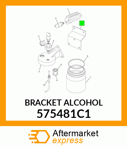 BRACKET ALCOHOL 575481C1