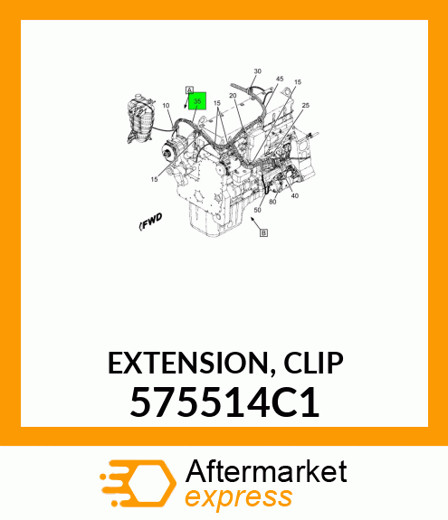 EXTENSION, CLIP 575514C1