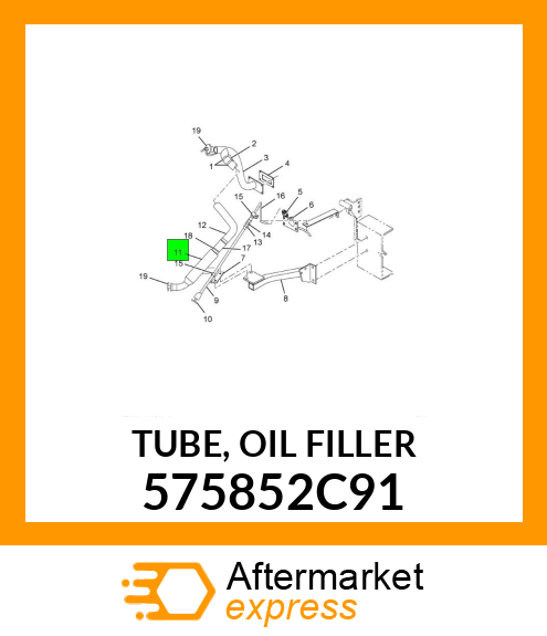 TUBE, OIL FILLER 575852C91