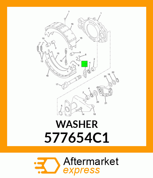 WASHER 577654C1