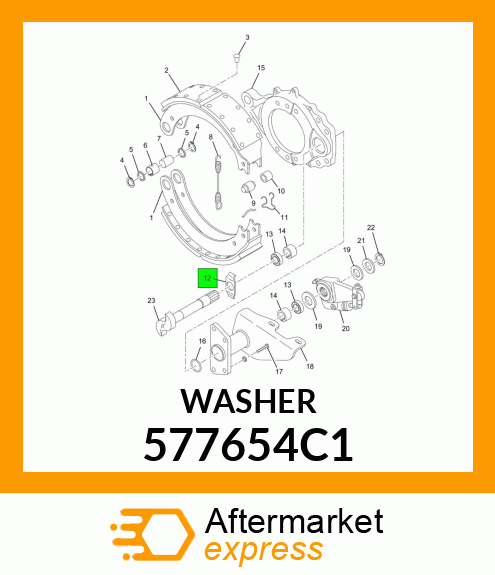 WASHER 577654C1