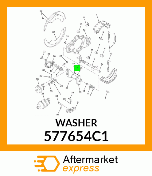 WASHER 577654C1