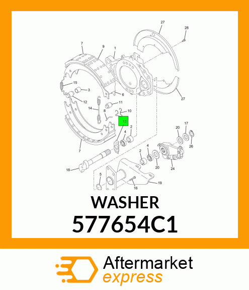 WASHER 577654C1