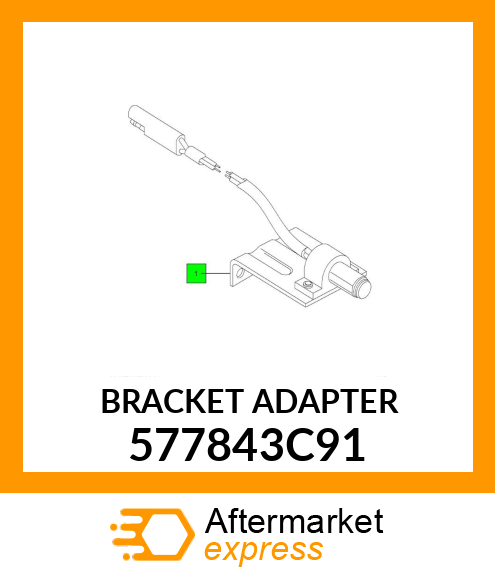 BRACKET ADAPTER 577843C91