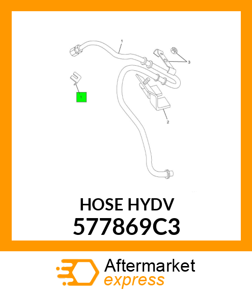 HOSE HYDV 577869C3