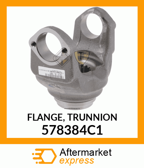 FLANGE, TRUNNION 578384C1