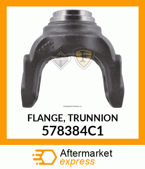 FLANGE, TRUNNION 578384C1