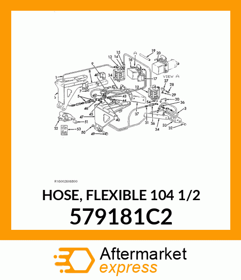 HOSE, FLEXIBLE 104 1/2" 579181C2