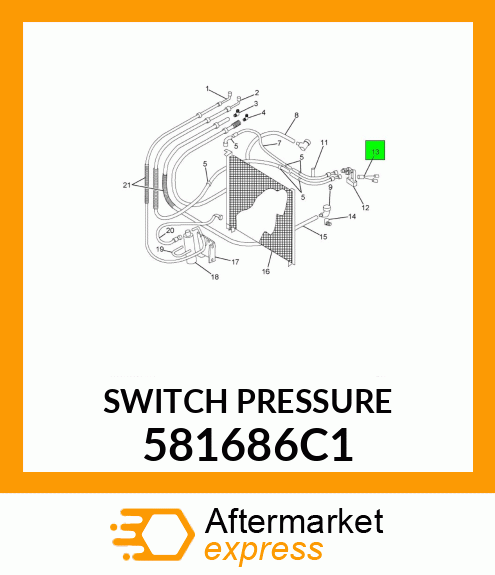 SWITCH PRESSURE 581686C1