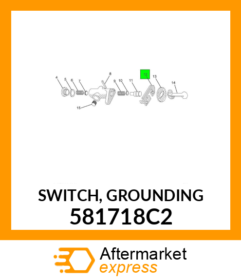 SWITCH, GROUNDING 581718C2