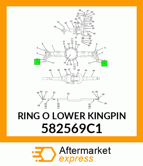 RING O LOWER KINGPIN 582569C1