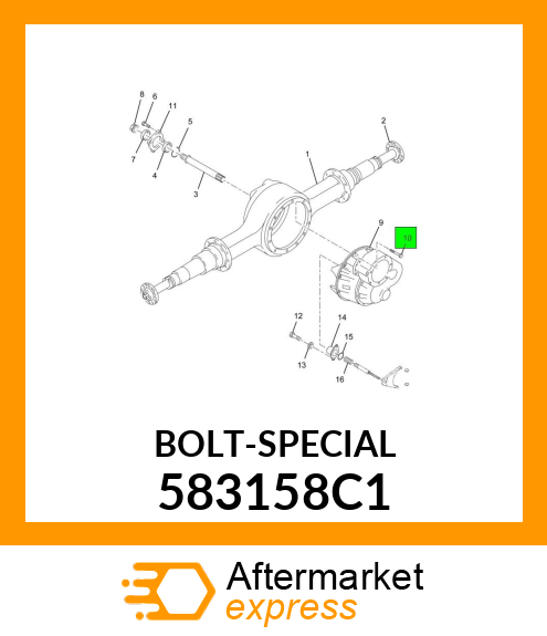 BOLT-SPECIAL 583158C1