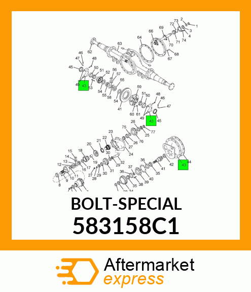 BOLT-SPECIAL 583158C1