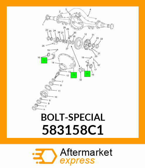 BOLT-SPECIAL 583158C1