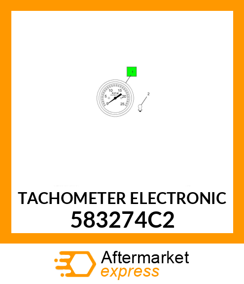 TACHOMETER ELECTRONIC 583274C2