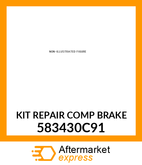 KIT REPAIR COMP BRAKE 583430C91