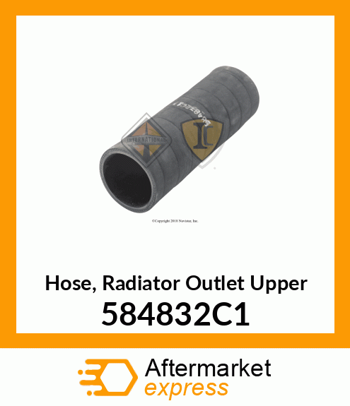 Hose, Radiator Outlet Upper 584832C1