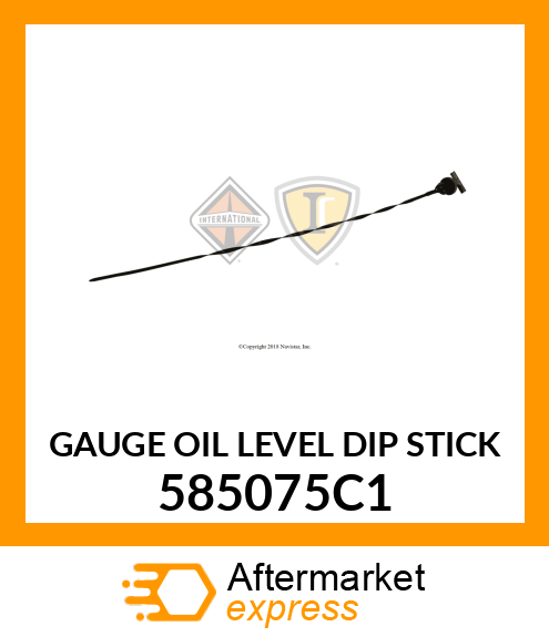 GAUGE OIL LEVEL DIP STICK 585075C1