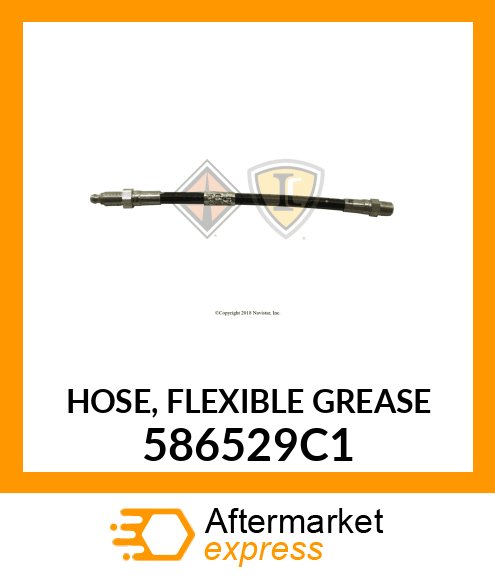 HOSE, FLEXIBLE GREASE 586529C1