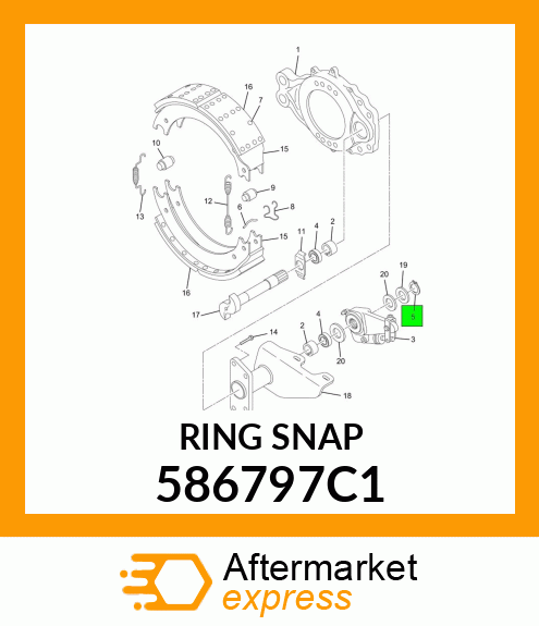 RING SNAP 586797C1