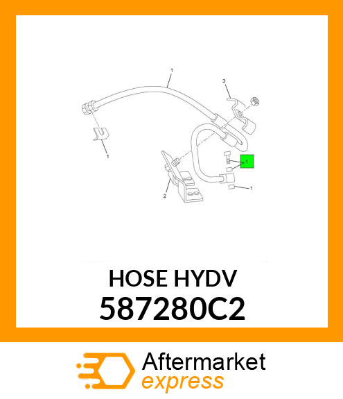 HOSE HYDV 587280C2