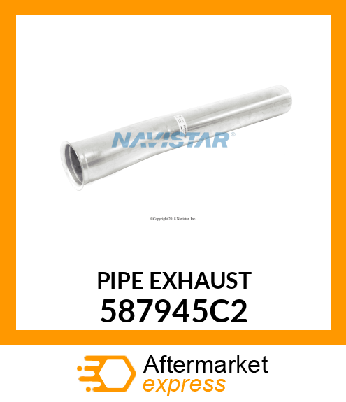 PIPE EXHAUST 587945C2