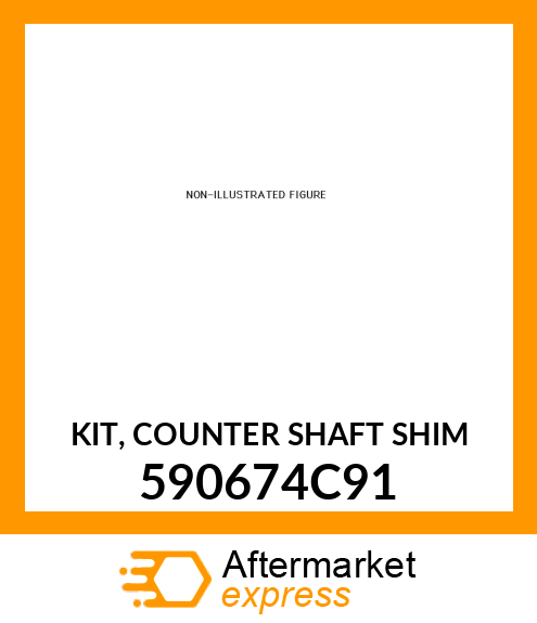 KIT, COUNTER SHAFT SHIM 590674C91